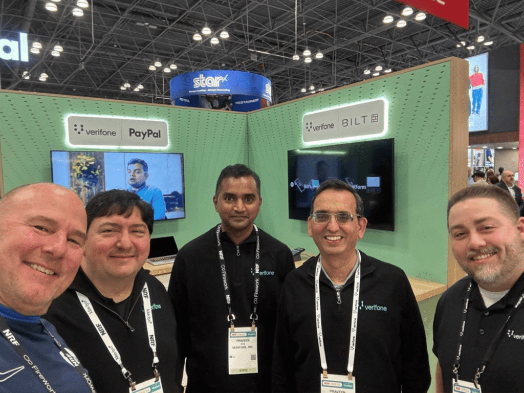 verifone team and trurating at nrf 2026