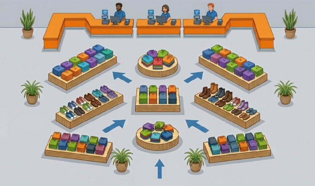 geometric store design