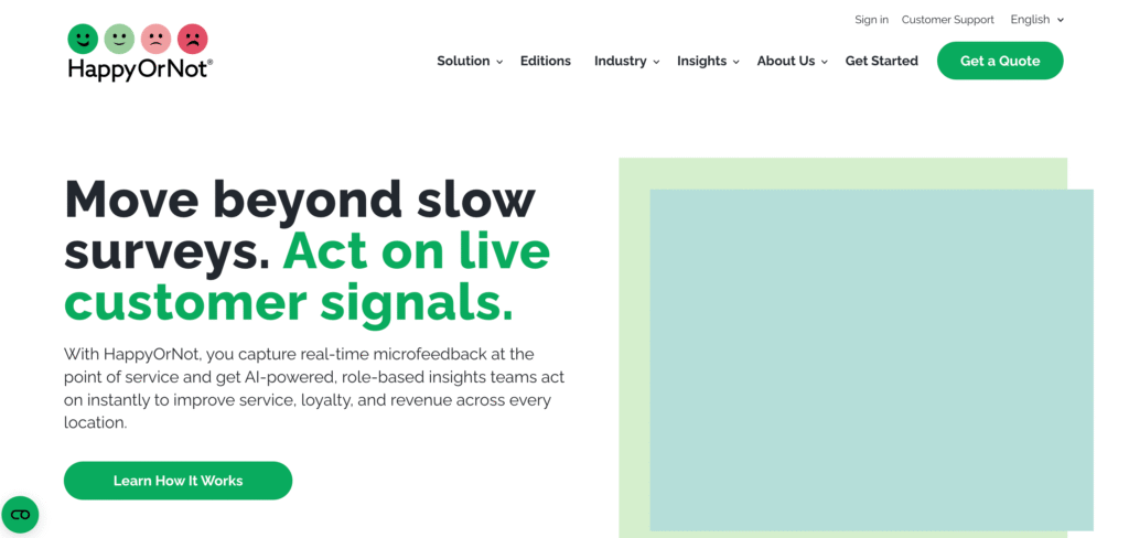happyornot vs qualtrics
