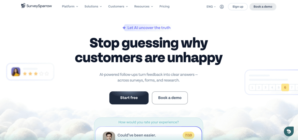 surveysparrow vs qualtrics